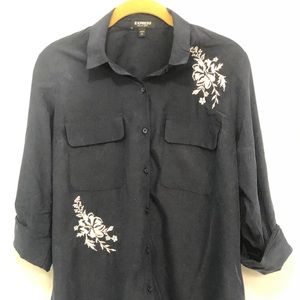 Pre owned express the city shirt